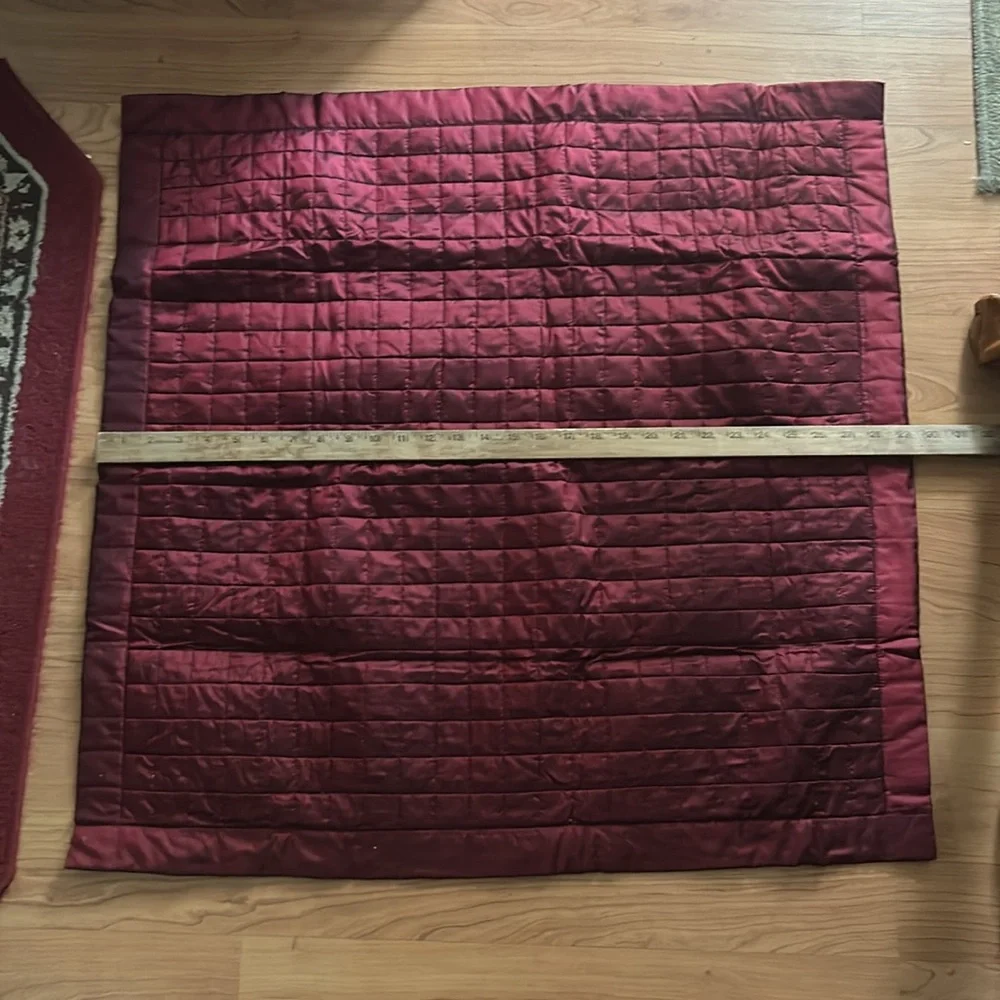 Large Burgundy Pillow Sham
